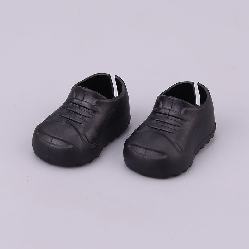 Rubber shoes open board shoes for 3.0 labubu V1 V2 V3 doll outfit Shark slippers jersey accessories