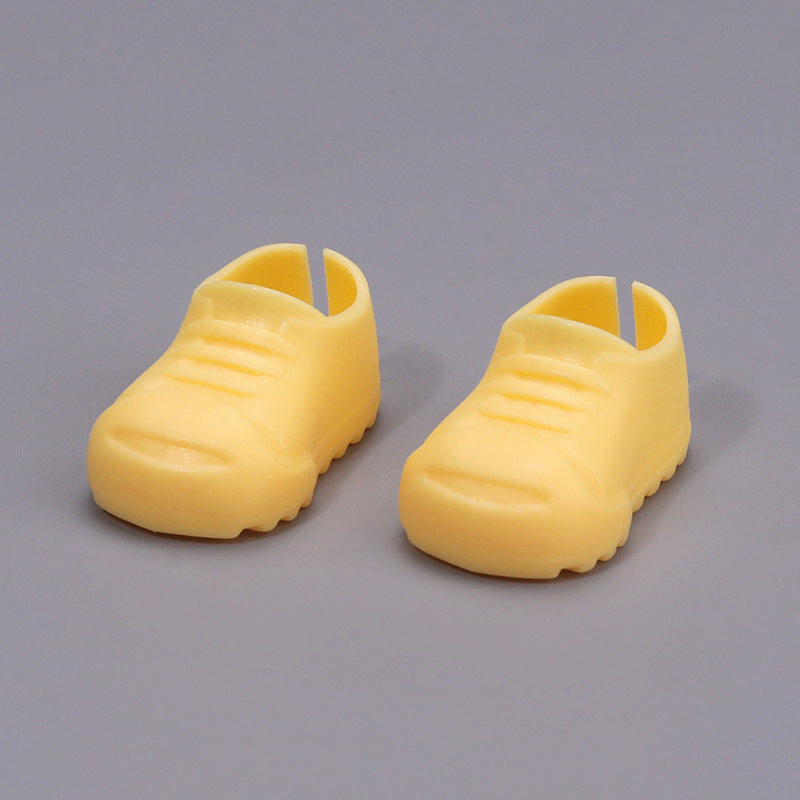 Rubber shoes open board shoes for 3.0 labubu V1 V2 V3 doll outfit Shark slippers jersey accessories