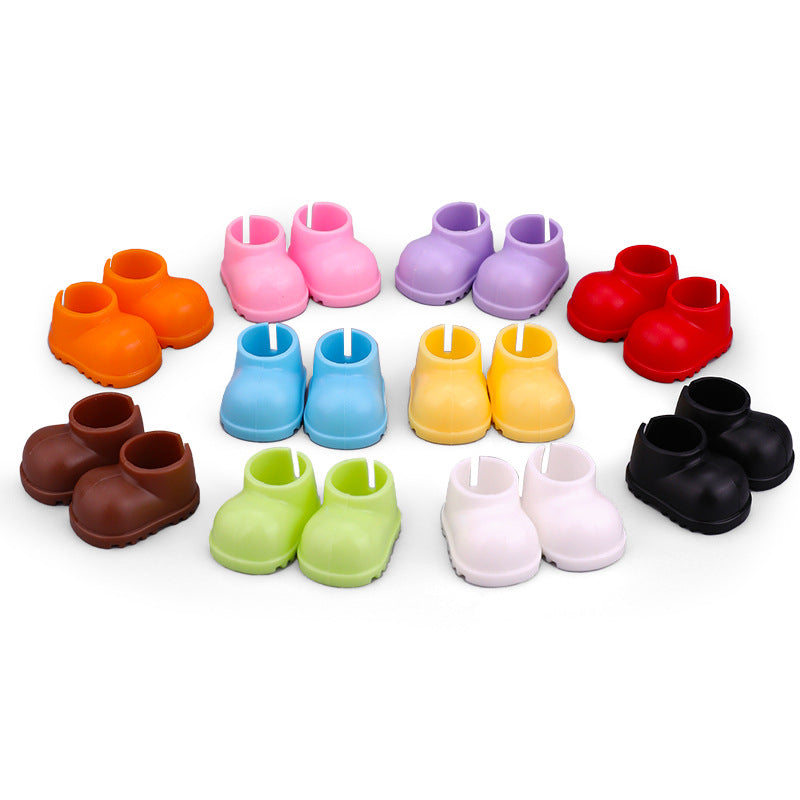 17cm Labubu Doll Shoes V1 V2 V3 Labubu Dolls Boots Accessories Toys Casual Sports Rain Shoes Dolls DIY Doll Toy