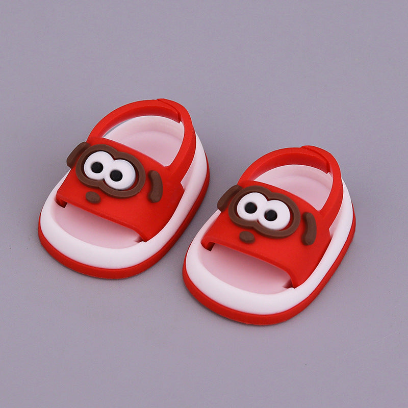 Shoes for 15-17cm labubu V1 V2 V3 Dolls Slipper Shoes BJD Blythe OB11 Dolls Accessories DIY Doll Toys