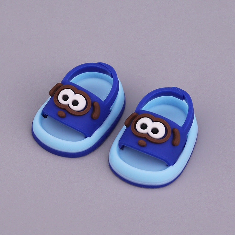 Shoes for 15-17cm labubu V1 V2 V3 Dolls Slipper Shoes BJD Blythe OB11 Dolls Accessories DIY Doll Toys