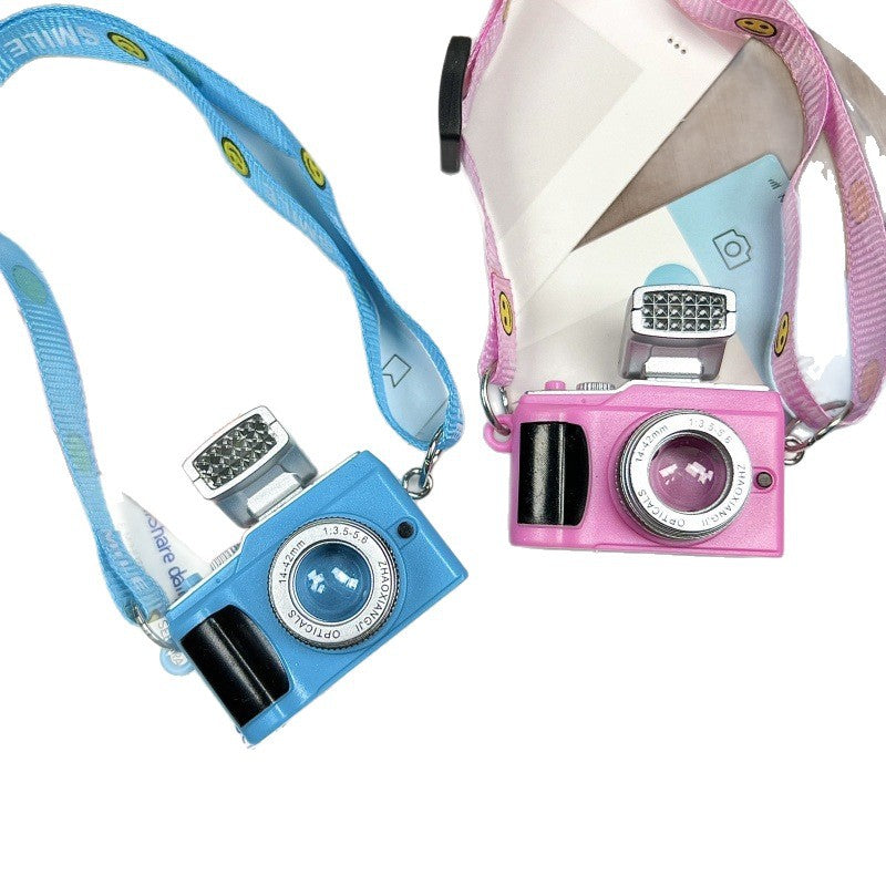 For Labubu Accessories For Crybaby Accessories Cartoon Style Camera Phone Bag Plush Doll Accessories Pendant Fan