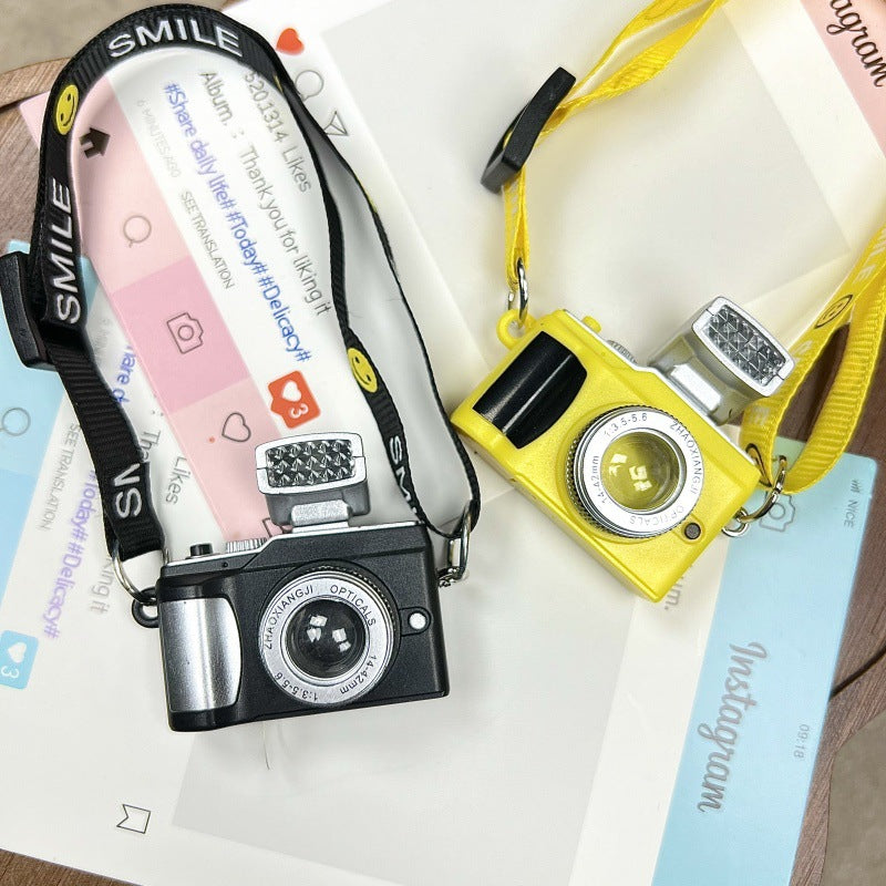 For Labubu Accessories For Crybaby Accessories Cartoon Style Camera Phone Bag Plush Doll Accessories Pendant Fan