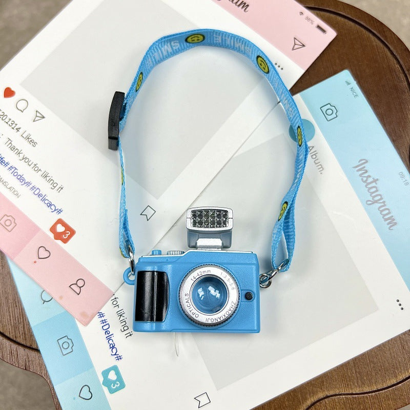 For Labubu Accessories For Crybaby Accessories Cartoon Style Camera Phone Bag Plush Doll Accessories Pendant Fan