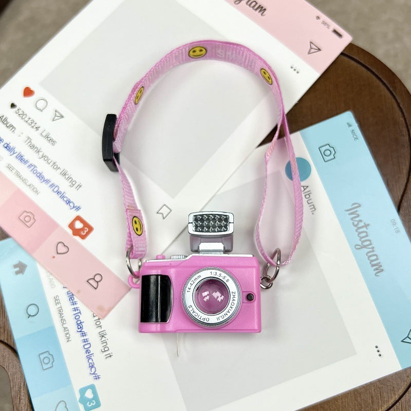For Labubu Accessories For Crybaby Accessories Cartoon Style Camera Phone Bag Plush Doll Accessories Pendant Fan