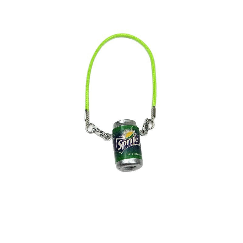 Simulation Soda Can-shaped Cotton Doll Cross-body Accessory, Key-chain,for Labubu Doll Cross body Bag Charm