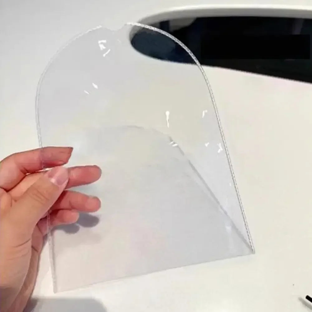 Portable Transparent PVC Organizer Box Anti-dust Protective Cover Waterproof Anti-dirty Keychain Bag For labubu Doll outfit
